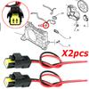 2pcs For Fiat 500 Doblo Fiorino Sedici Stilo Panda Grande Punto Engine Coolant Water Temperature Sensor Connector Plug Harness