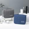Makeup Bag With Twill Fabric,Large Capacity Portable Travel Storage Bag,Waterproof,Men's and Women's Hanging Toiletries Bag