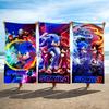 Игра S-Sonic Ёжик 4 Полотенце Пляжное Полотенце Дорожное Легкое Приятное для Кожи Для Бассейна Пляжа Кемпинга Круиза Лето