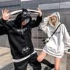 Couple Hoodies Animal Printed Kawaii Rabbit Hoodie Sweatshirt Tops Cute Bunny Graphic Outerwear