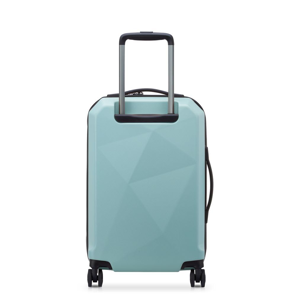 DELSEY PARIS KARAT 2.0 Suitcase, 37L, 55cm, 2.5kg, 5-Year Warranty, Carry-On, TSA Lock, Official Import, DL00261980142, Light Blue
