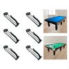 6 Pieces Billiards Table Pocket Rails Falling Equipment Easy To Install Replacement