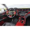 Рамка переключателя рулевого колеса из углеродного волокна для Toyota Camry 18-22 Avalon 19-22 Красный