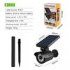 8 LED Solar Powered Motion Sensor Outdoor Spotlight Integrated LED Black Security Camera  Solar  Night Light for Garden Wall