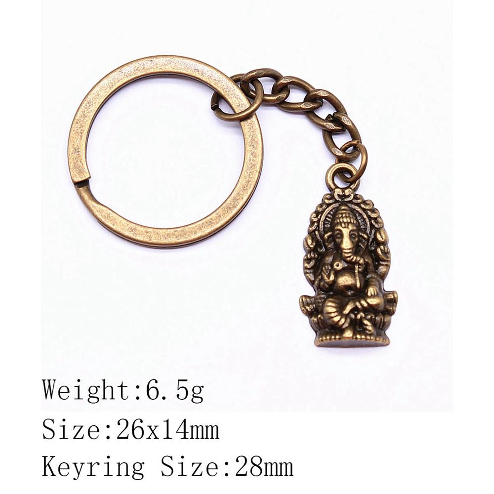 Wedding Anniversary Men Keychain Elephant Key Ring Women's Clothing Chains For Boys