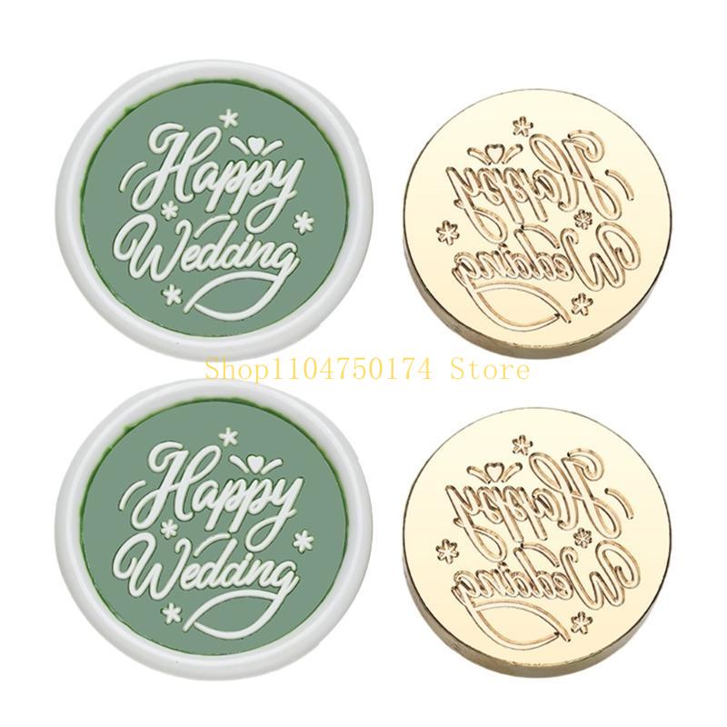 Seal Stamp Head Replacement Antique Embossed Sealing Stamp Head for Envelope top sale