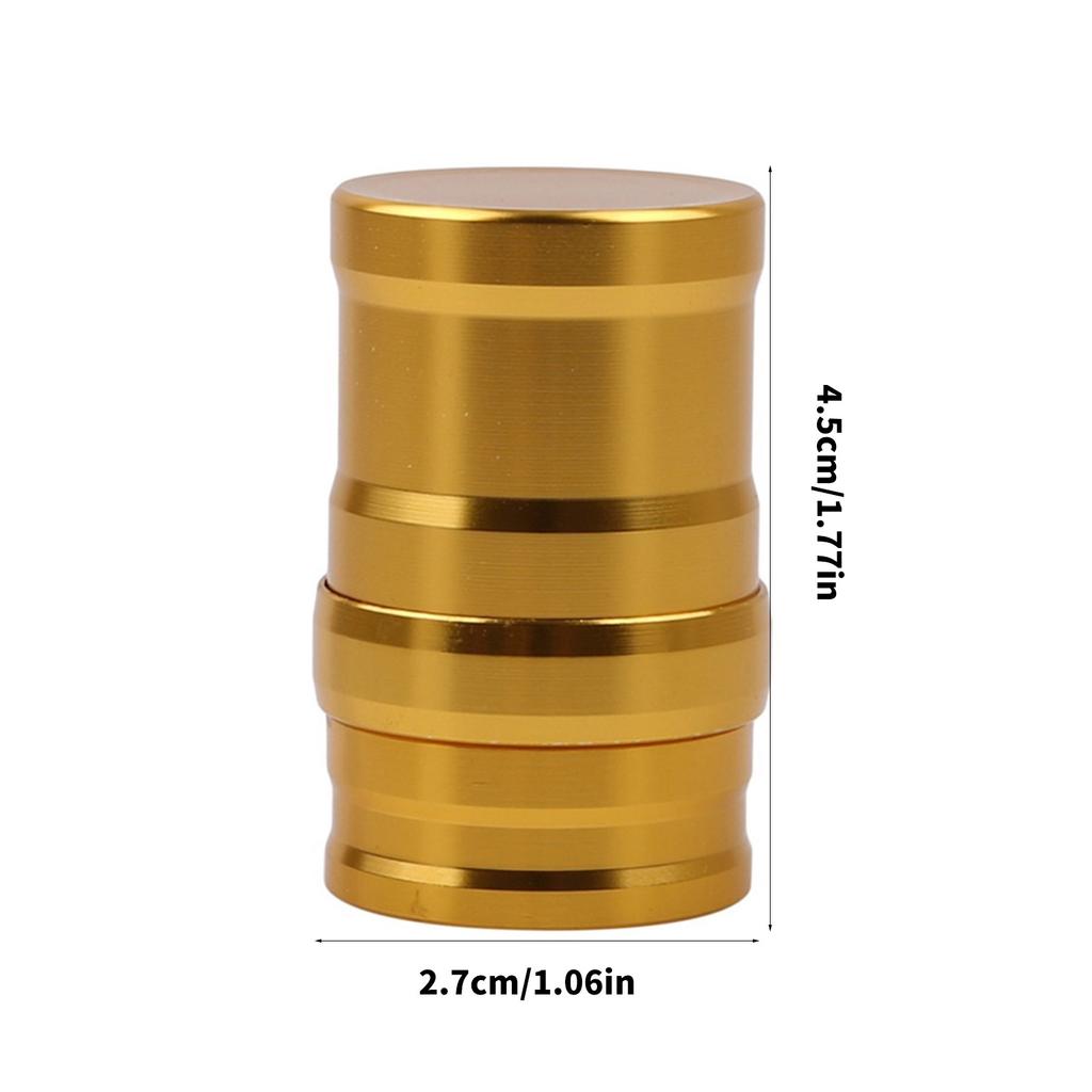 Портативная металлическая небольшая спиртовая горелка, уличная жидкостная горелка, небольшая спиртовая лампа из алюминиевого сплава с хлопковым шнуром