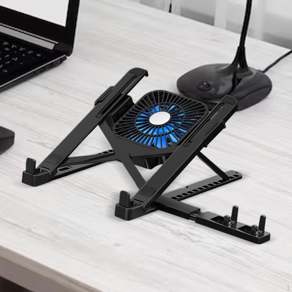 Эргономичная подставка для ноутбука с бесшумным вентилятором охлаждения
