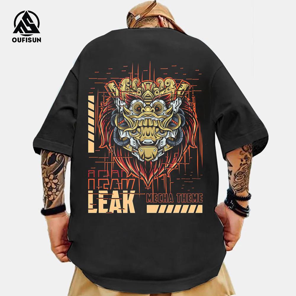 Модные футболки с животными для мужчин с принтом гориллы в 3D, модная повседневная футболка с коротким рукавом в стиле Харадзюку, спортивные футболки большого размера