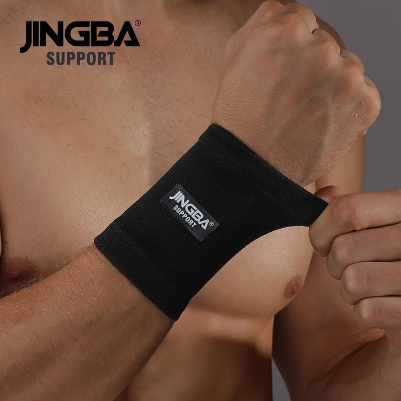Jingba Поддержка 1 шт. Эластичный нейлоновый браслет-поддержка для запястья Фитнес-поддержка запястья Защитное снаряжение Браслет на запястье Мужской Теннис Бадминтон Бандаж