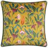 Wylder Wild Garden Columnaris Velvet Piped Cushion Cover