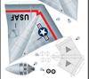3D Assembly Model Papercraft Airplane Series (XF-92A 1/48 Scale)