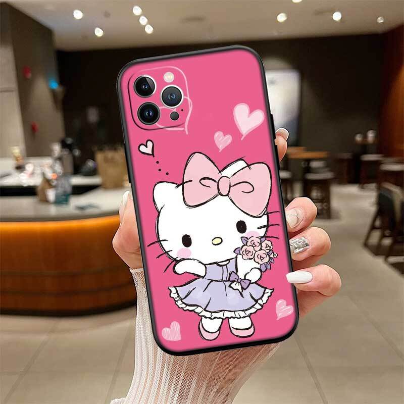 Новый чехол Hello Kitty для Samsung Note 20 10 S25 Plus Ultra Lite FE M20 M21 M30 M31 M51 A11 A26 A51 A52 A53 A56 A70 A71 A72 A73