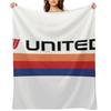 United Airlines Окраска Сол Басс Плед Постельное белье Одеяла Декоративные для диванов Стеганые Одеяла с наполнителем