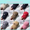 Letter Echo Embroidery Baseball Cap Adjustable Breathable Sun Hat Protection