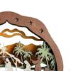 Christmas Nativity Scene Ornament, Wooden Carved Jesus Creative Crafts, Religious