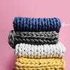 500G Super-Coarse Core Cotton Icelandic Yarn Hand-Woven Handbag Diy Blanket Seat Cushion Cat Bed Throw Pillow Easy To Weave