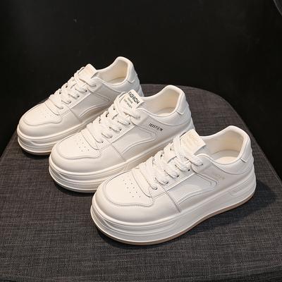 Женские кроссовки Легкие Повседневные Поддержка свода стопы Не устают ноги Толстая подошва Увеличение роста Для улицы Путешествия Мягкая эластичная амортизация Противоскользящая обувь