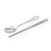 Laser Stainless Steel Miffy Spoon and Chopsticks 2p Set, 2p Spoons + 2p Chopsticks