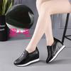 Весенние и осенние мокасины, внутренняя высота увеличена за счет острого носка, повседневные туфли с низким верхом, эластичная резинка на стопе, женские одинарные туфли, обувь Wenzhou, sm
