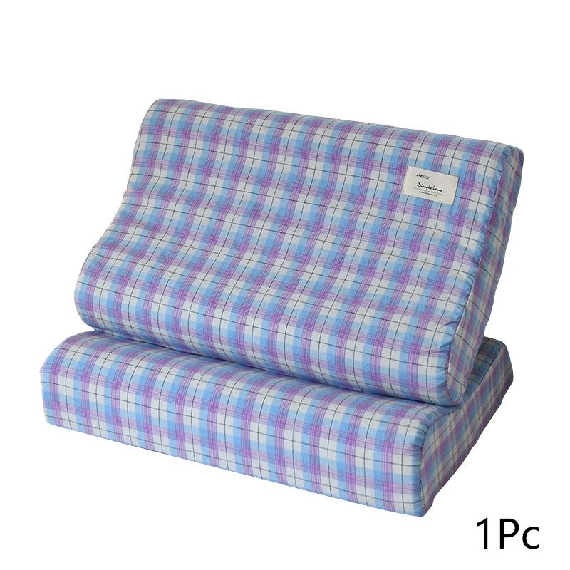 Наволочка из цветного хлопка, стираного хлопка, латекса, детская, 30x50, наволочка из хлопка для младенцев, 27x44, наволочки с эффектом памяти