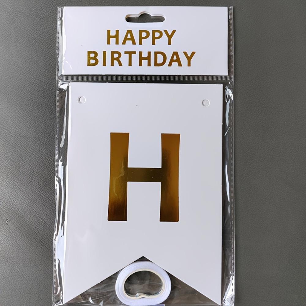 С Днем Рождения Флаг Венок Флаг Украшения для вечеринки своими руками Товары для мальчиков и девочек Декоративные подарки.