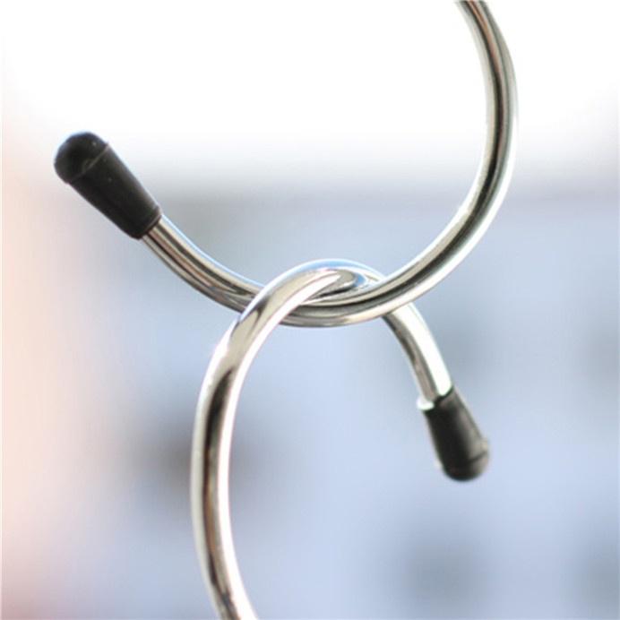 4PCS/Lot S Shaped Hooks Stainless Steel Hanger Clasp Rack for Clothes Pot Pan Kitchen Hooks Clasp Ho