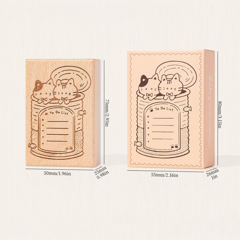 Шаблон кошки Печать кота Памятная записка Серия коробок Декоративные марки Новые марки в ассортименте