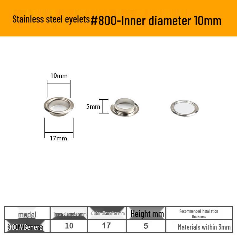 Ручной кожаный пробойник для отверстий и инструмент для установки люверсов
