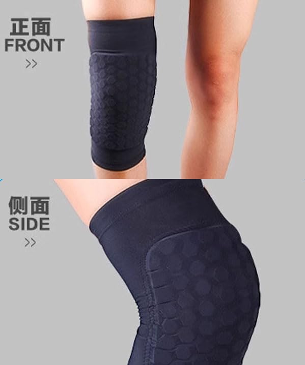 Honeycomb Knee Knee Knee Set for Both for Farm and Other Shock Unisex Pads, Supports, Protectors, Knees, Work, Baseball, Skateboarding, Snowboarding,