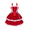 Medieval Cute Sweet Christmas Party Costume for New Year's 2024 COS Stage Performance
