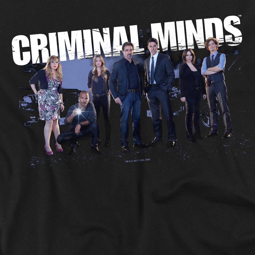 Футболка с актерами сериала «Мыслить как преступник» 10-го сезона