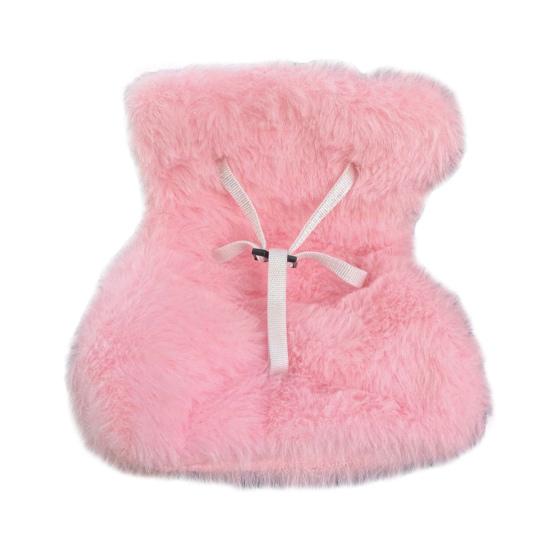 Car Safety Seat for Dolls Decorative Sofa Seat with Furry Cushion And Headrest for Car Air Vents Decor To Display Doll Toy