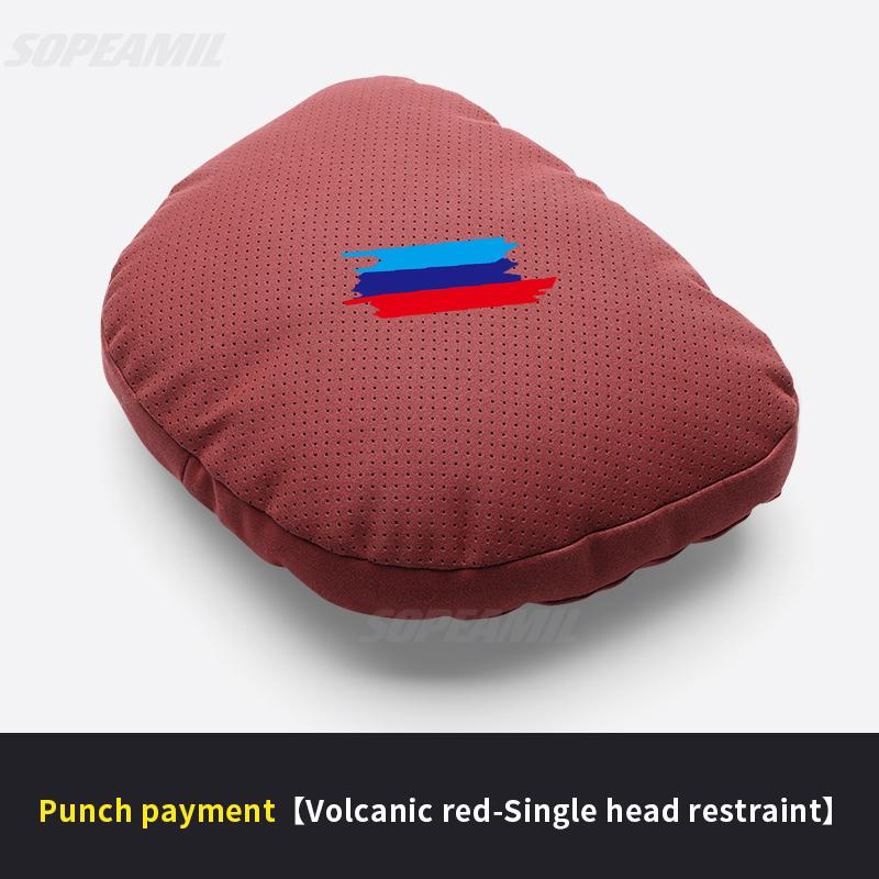 HPYG2 For BMW M X1 X3 X5 X6 G20 G30 E36 E39 E46 E90 E92 F15 F20 F25 F30 Car Headrest Neck Support Seat Lumbar Cushion Soft Neck Pillow