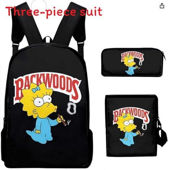 Monsters Singing My Childrens School Bag Three Piece Suit Suitable For Gift