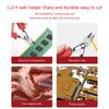 Oblique Wire Cutter and Stripper Effortless Cutting for Electronic Wires and Plastic Boards Cutting Tool