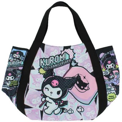 Yasuda Tsusho Персонажи Sanrio Kuromi 20-летний юбилей Воздушный шар Сумка для ланча KU20th Ланч 4928 K2