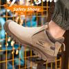 Safety Shoes 6KV Insulated Shoes Anti-smash and Anti-puncture Labor Protection Shoes for Electric Welders Men's Slip-on Safety Shoes