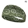 Sports Hair Bands Elastic Yoga Hairbands Absorbing Sweat Headband Women Men Running Fitness Turban Outdoor Gym Head Wrap Bandana