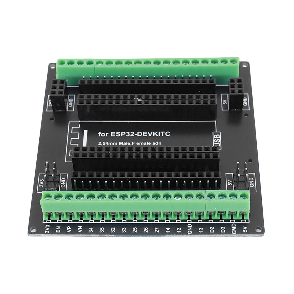 For ESP32 Super Breakout Board GPIO Expansion Module for ESP32-DevKitC ESP-WROOM-32 for 0.9inch /1.0inch Size ESP32 Module