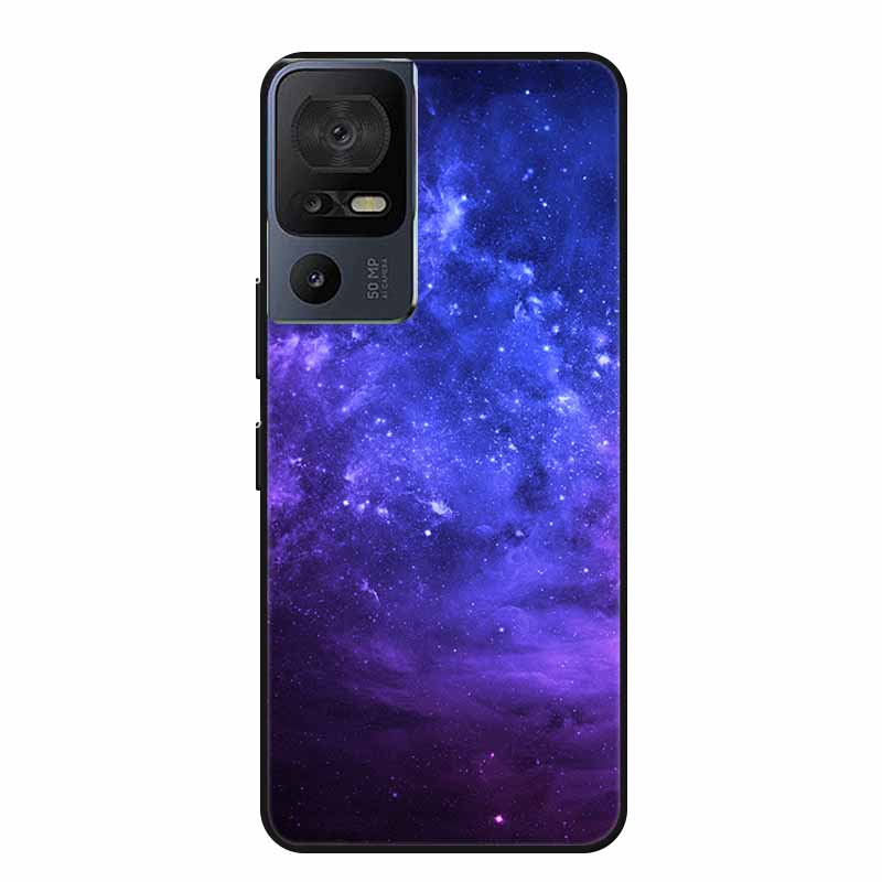 Чехол для телефона TCL 40 SE 40SE Coque Черный Силиконовый Мягкий Задний Чехол-Крышка Для TCL 40 SE Чехол Funda Для TCL40SE Capa 6.75" Оболочка