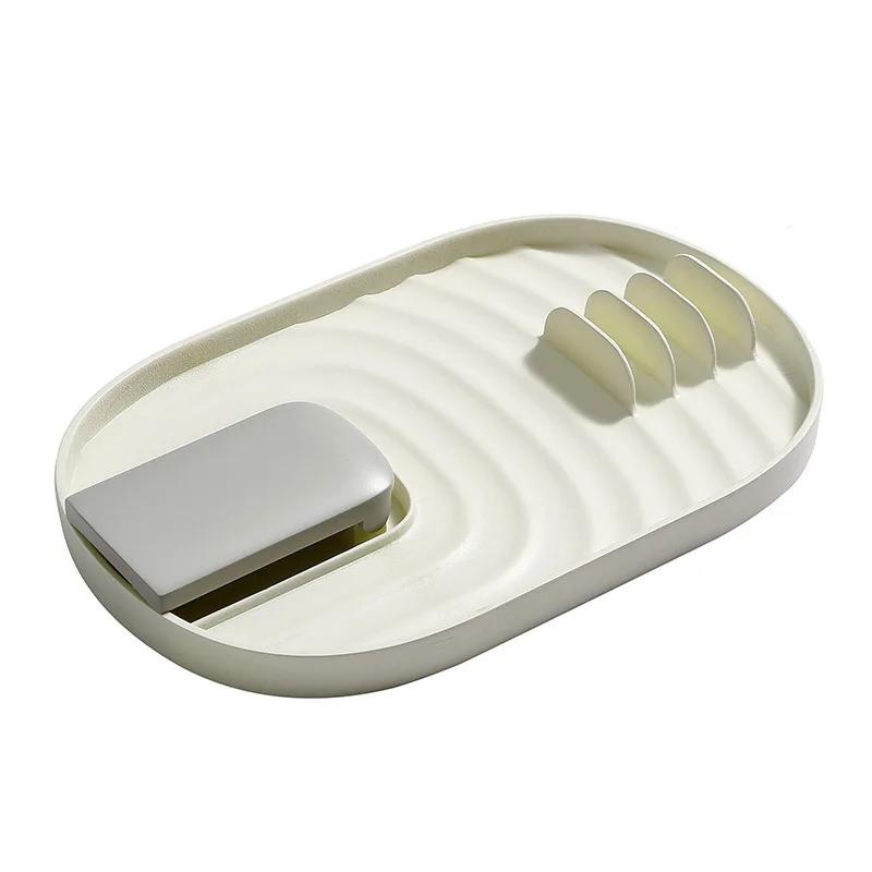 Лучший многофункциональный держатель для ковша, ложки, подставки для посуды, органайзер для лопаток, подставки для кухонной полки для хранения, крышки для кастрюль