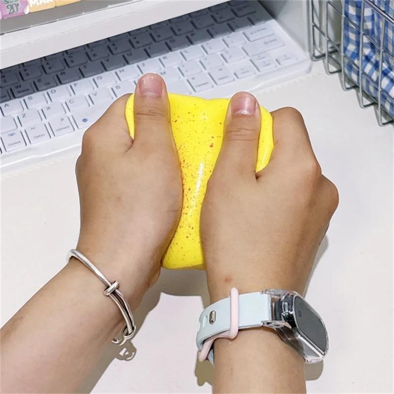 Игрушка-антистресс Squishy 'Поджаренный тост с маслом', мягкая, медленно поднимающаяся, для снятия стресса, ASMR, для СДВГ, аутизма, подарок