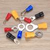 20~240PCS Rings Insulated Wire Connector Electrical Crimp Terminal Cable Wire Connector - Red Blue Yellow Black