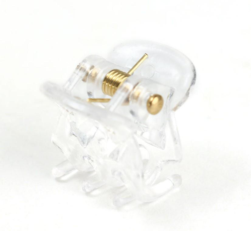 Маленькие заколки-крабики для волос для женщин - Укладка боковой челки и лба