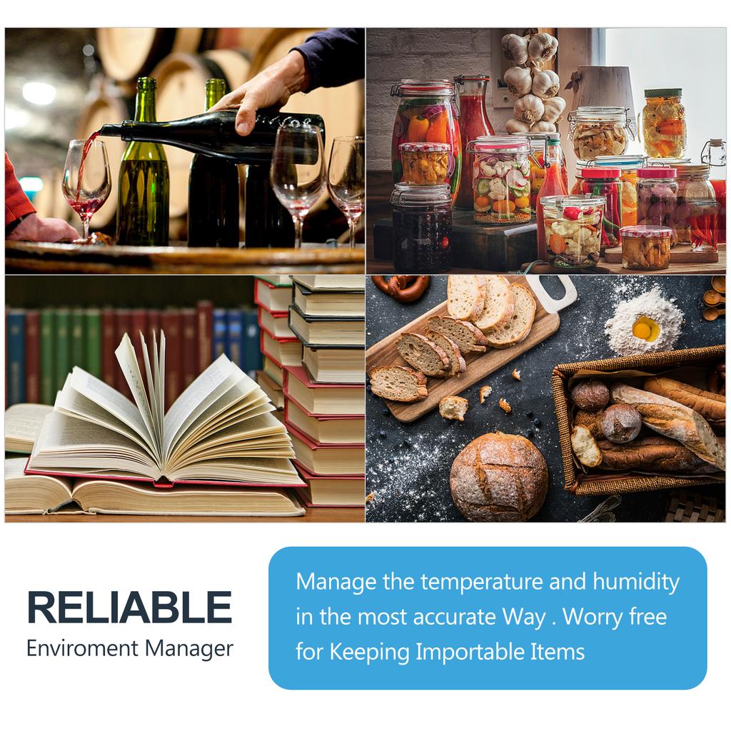 WIFI датчик температуры и влажности с ЖК-экраном ЖК-цифровой комнатный термометр-гигрометр