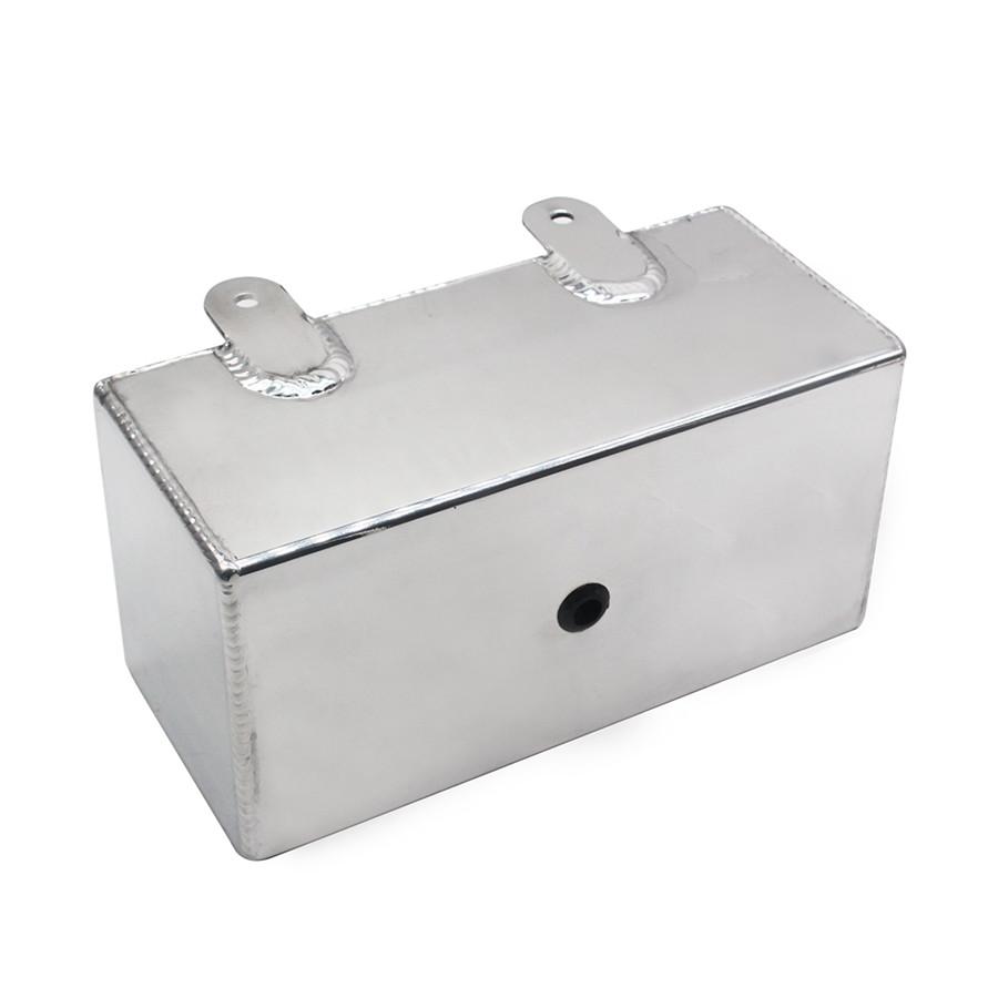 Бачок омывателя лобового стекла Алюминиевый сплав Полированный Бачок для распыления интеркулера 2 литра