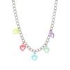 Fashionable Simple Heart Pendant Necklace Crafted From High Quality Alloy Material