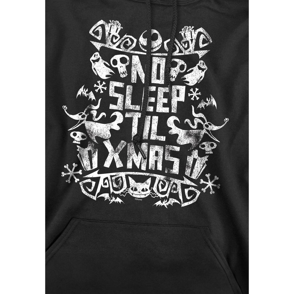 The Nightmare Before Christmas Mens No Sleep Till Xmas Hoodie
