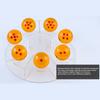 7шт Dragon Balls Crystal Balls Crystal Glass Balls Multifunction Safety Anime Transparent Balls